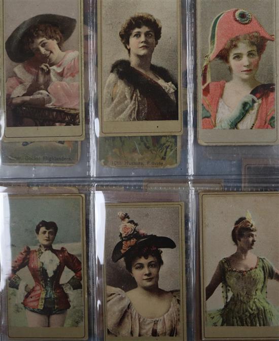 Five albums of USA cigarette cards, etc